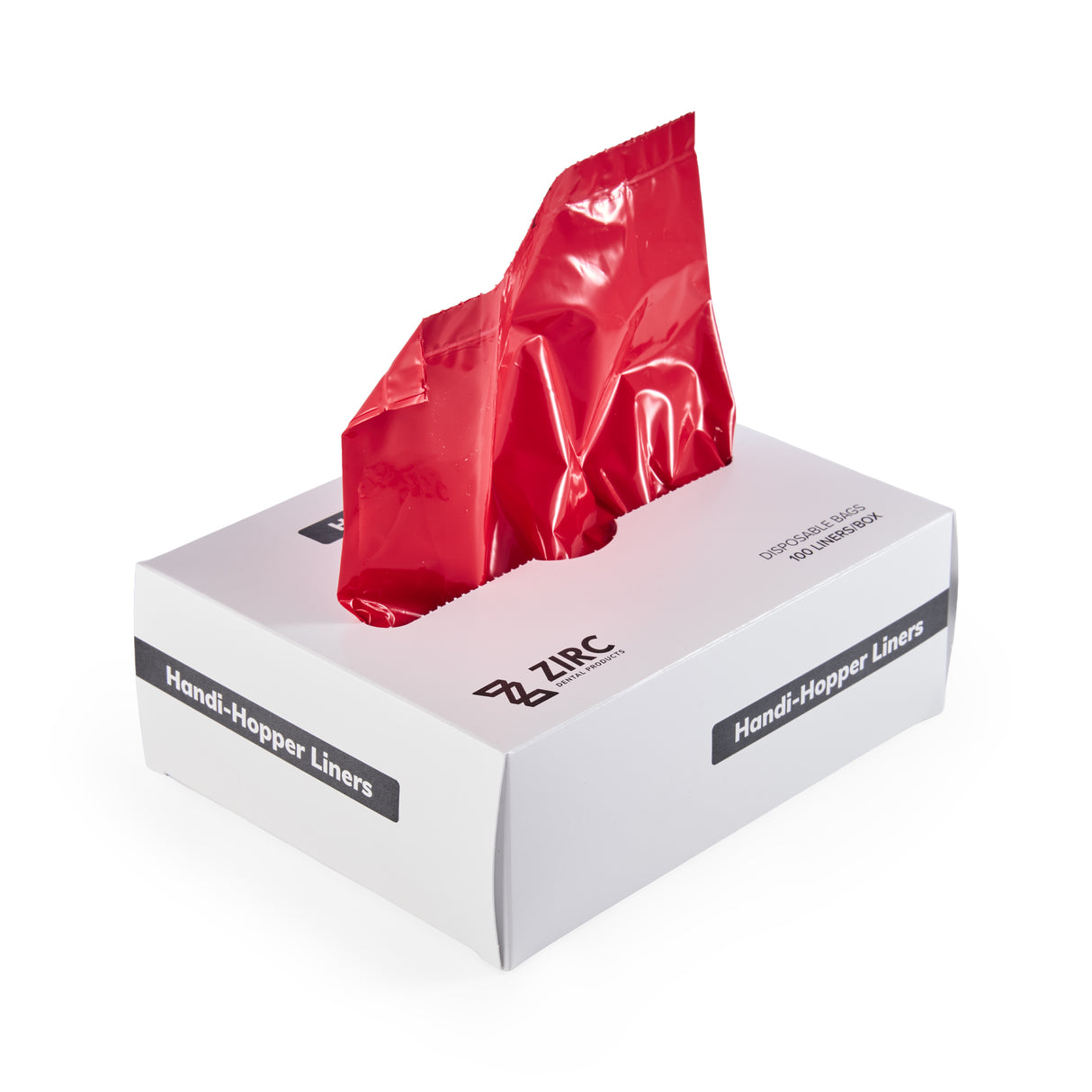 Handi-Hopper Liners (Red Biohazard)