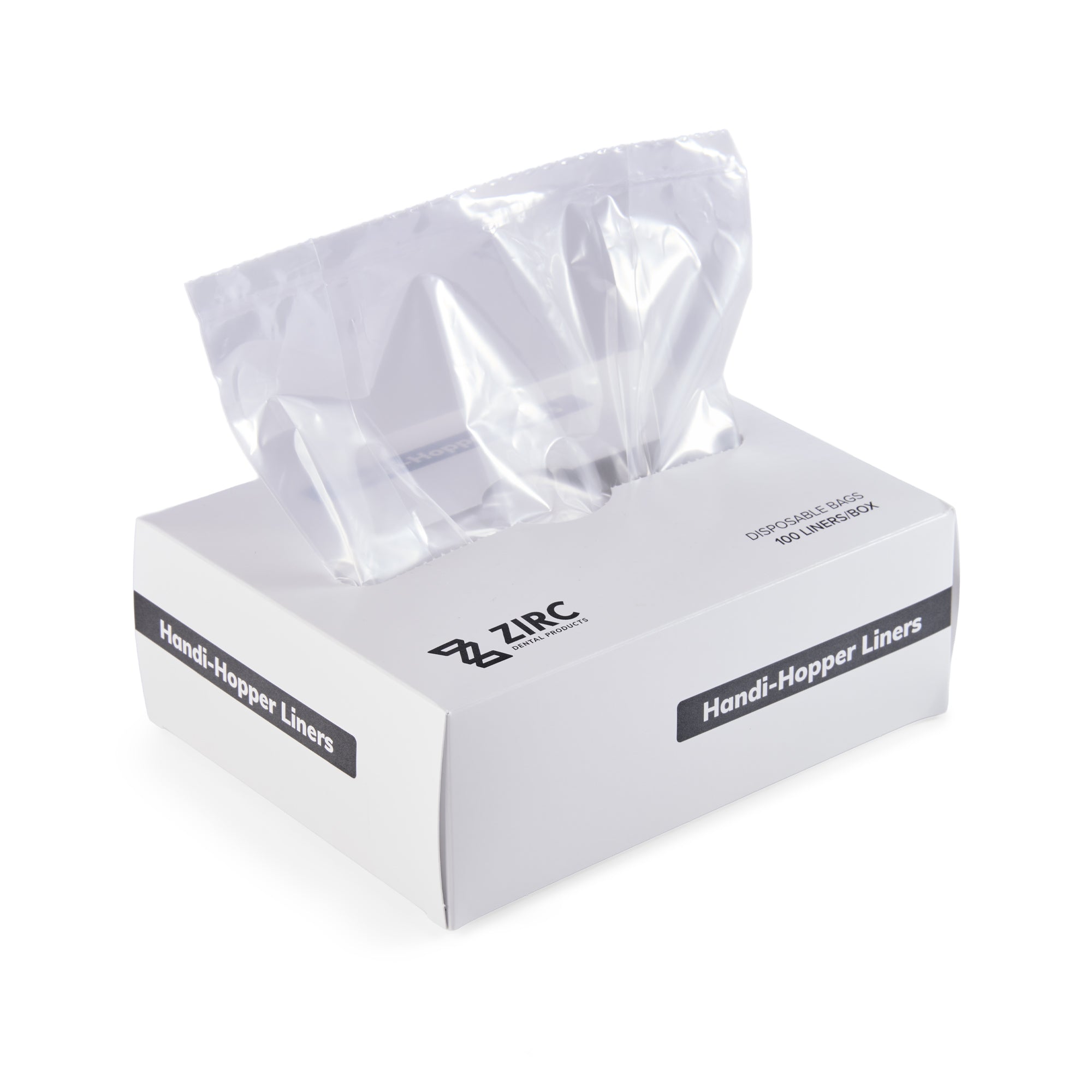 小物 A.D.S.R. CEDRIC 04(Clear) Clear Handi-Hopper Liners (100-box) – Zirc Dental Products Inc.