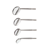 #0 Crystal HD® Stainless Steel Mouth Mirror Screw-On Head