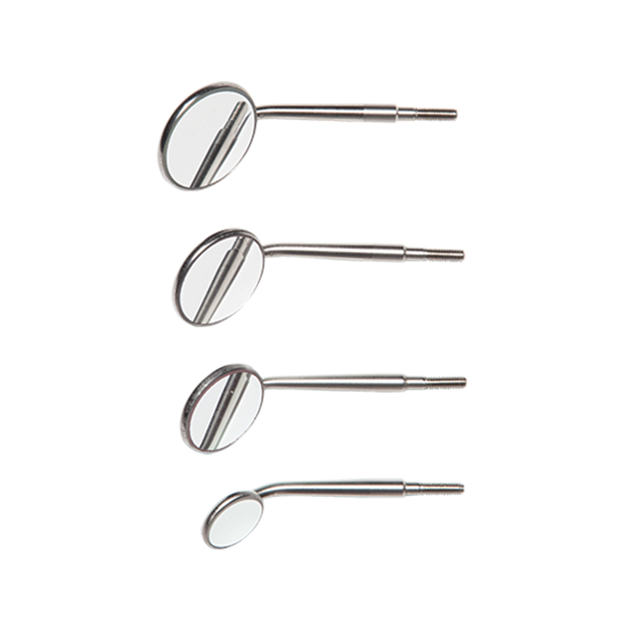 #3 Crystal HD® Stainless Steel Mouth Mirror Screw-On Head - 12 Pack (Cone Socket)