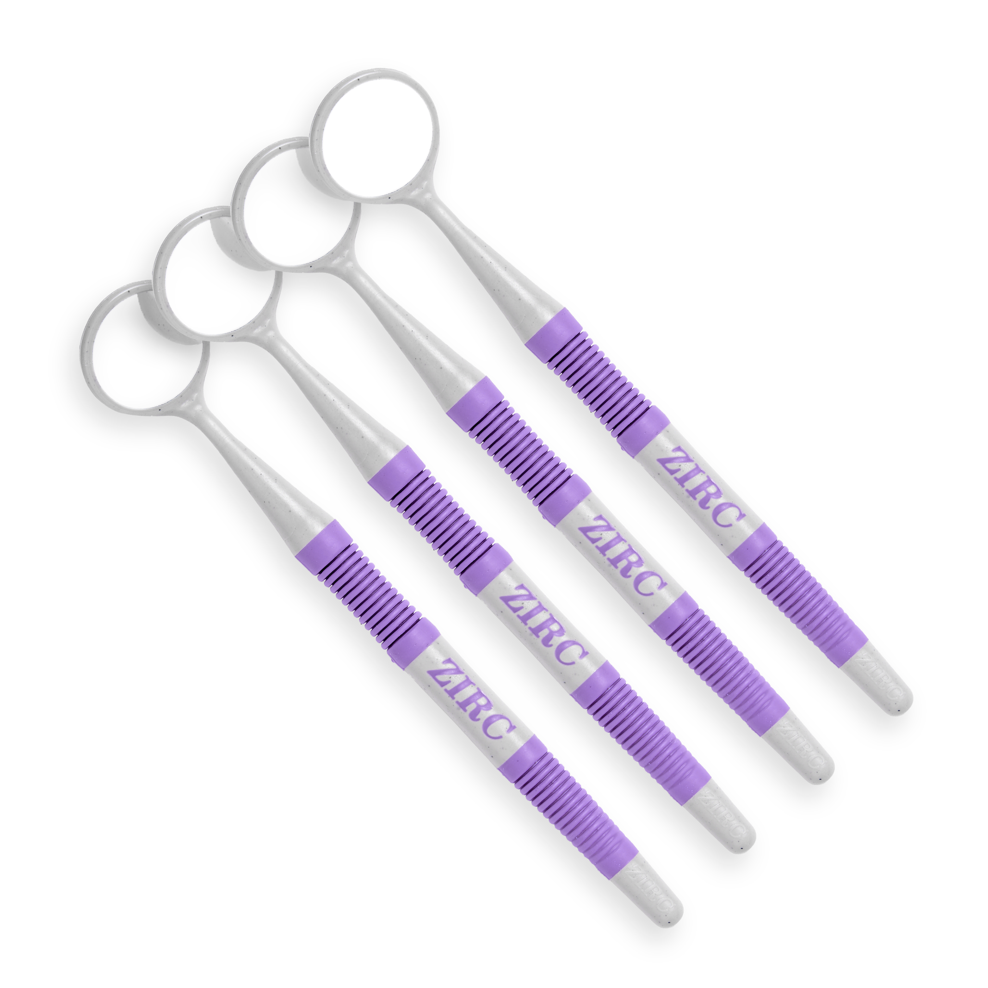Crystal HD #5 Soft Grip Mouth Mirror (4pk) – Zirc Dental Products Inc.